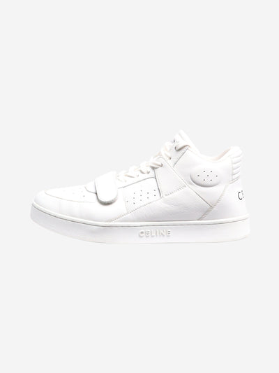 White Ct-02 leather mid-top trainers - size EU 39 Trainers Celine 