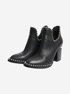 Alexander Wang Black studded ankle boots - size EU 36.5 (UK 3.5)