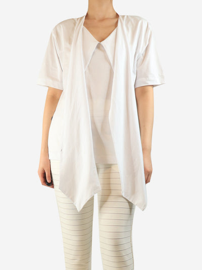 White short-sleeved top - size S Tops Dries Van Noten 