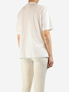 White short-sleeved top - size S Tops Dries Van Noten 