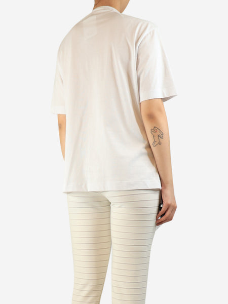 White short-sleeved top - size S alternate image
