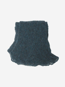 Fedeli Blue cashmere neck warmer