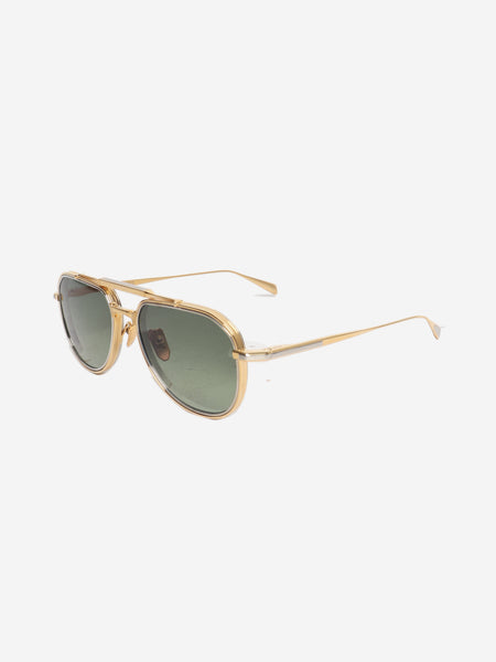 Gold Commander aviator sunglasses alternate image