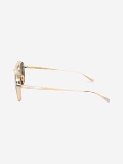 Gold Commander aviator sunglasses