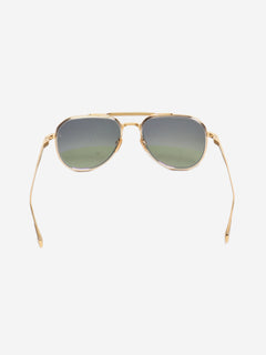 Gold Commander aviator sunglasses