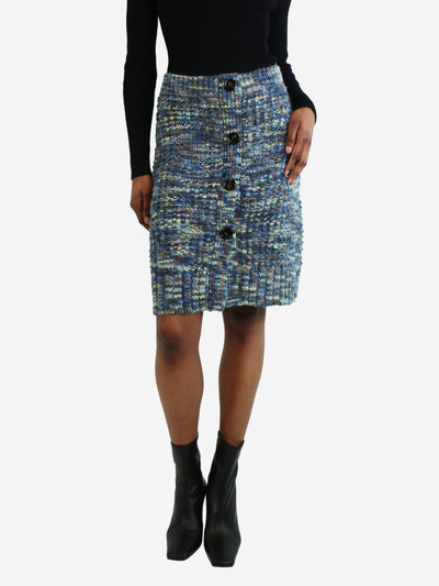 Blue buttoned wool skirt - size XXS/XS Skirts Acne Studios 