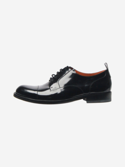 Black patent Derby shoes - size EU 39 Flat Shoes Valentino 