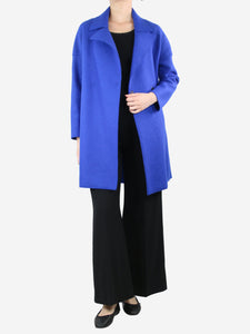 Harris Wharf London Blue wool coat - size XS