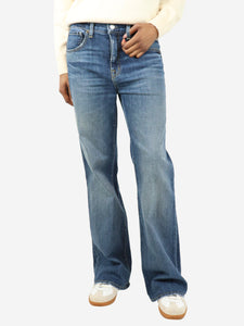 Nili Lotan Blue straight-leg jeans - size UK 10