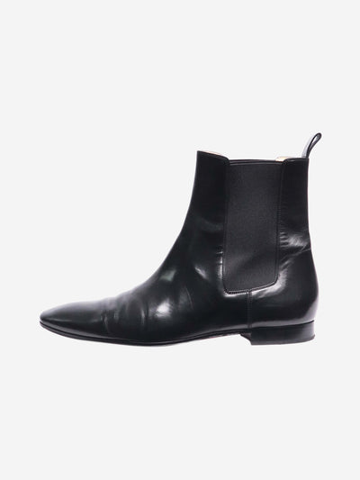 Black leather Chelsea boots - size EU 40.5 Boots Christian Louboutin 