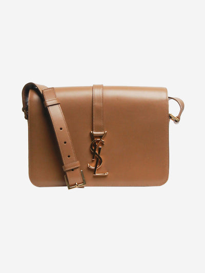 Tan medium Monogram shoulder bag Shoulder bags Saint Laurent 