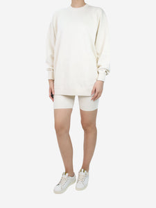 Olivia Von Halle Cream shorts - size XS