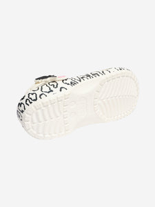 Crocs x Ron English White classic clogs - size EU 41