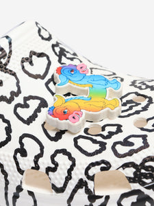 Crocs x Ron English White classic clogs - size EU 41