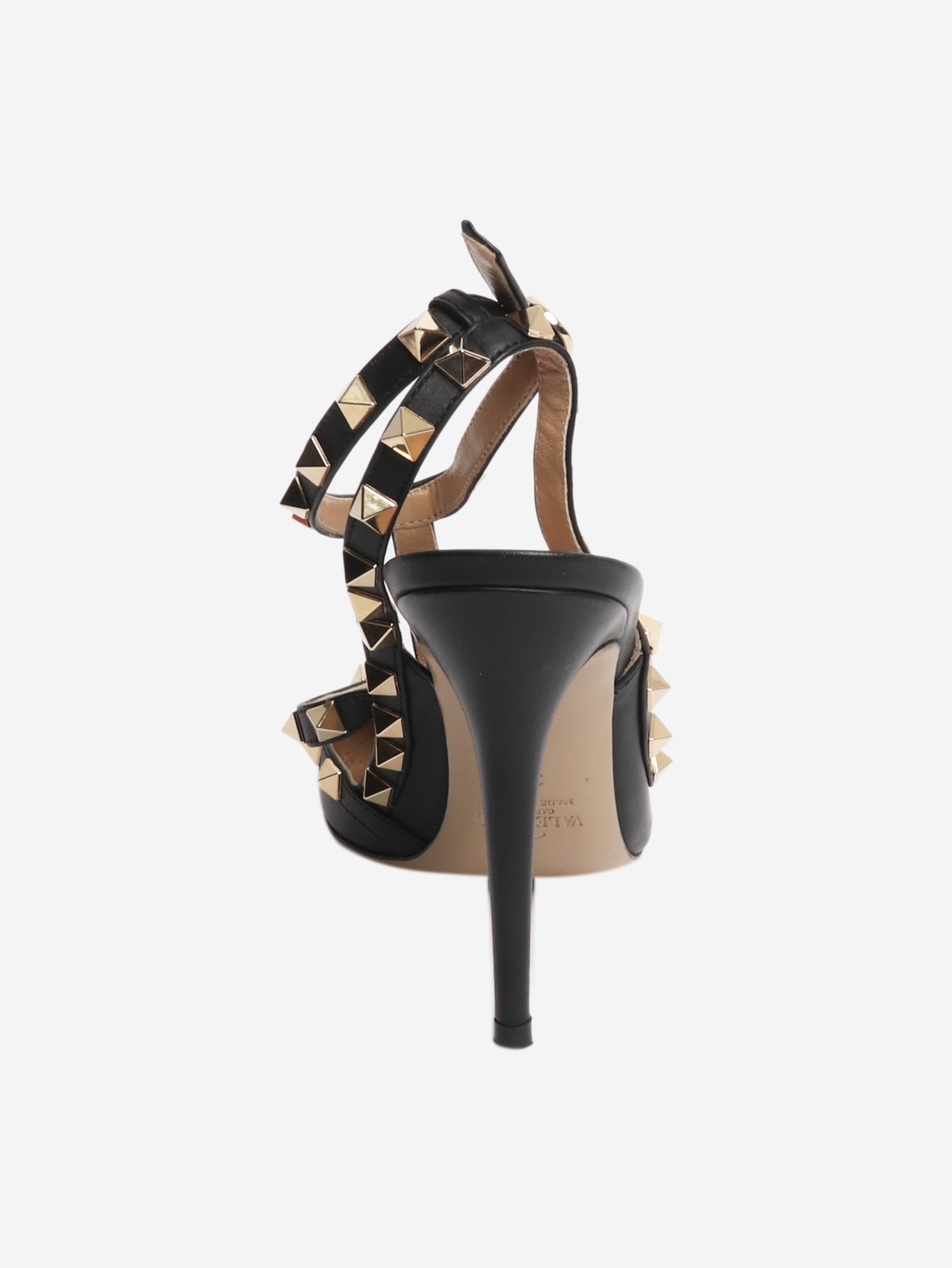 Black rockstud pumps - size EU 37 (UK 4)