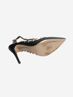 Black rockstud pumps - size EU 37 (UK 4)
