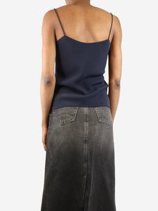 The Row Navy blue camisole top - size XS