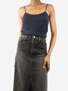 The Row Navy blue camisole top - size XS