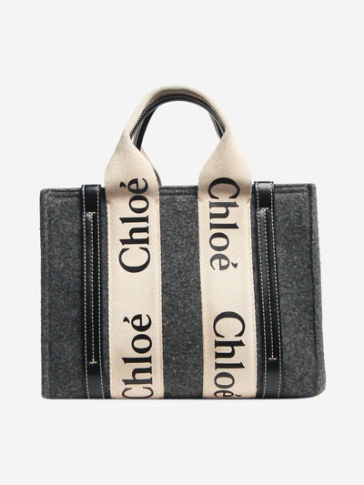 Grey small Woody tote bag Top Handle Bags Chloe 