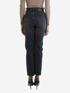 Anine Bing Grey slim-leg jeans - size UK 6