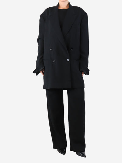 Black two-piece suit set - size UK 12 Sets Dries Van Noten 