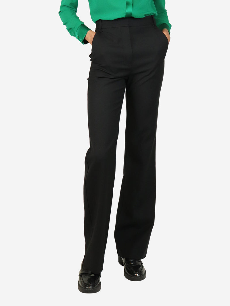 wool blend trousers