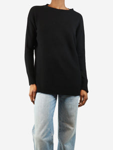 James Perse Black cashmere jumper - size XS