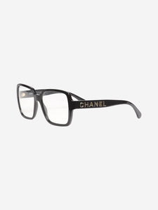 Chanel Black square-framed sunglasses