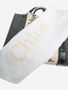 Chloe Grey small Woody tote bag