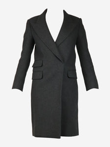 Stella McCartney Grey wool coat - size UK 2