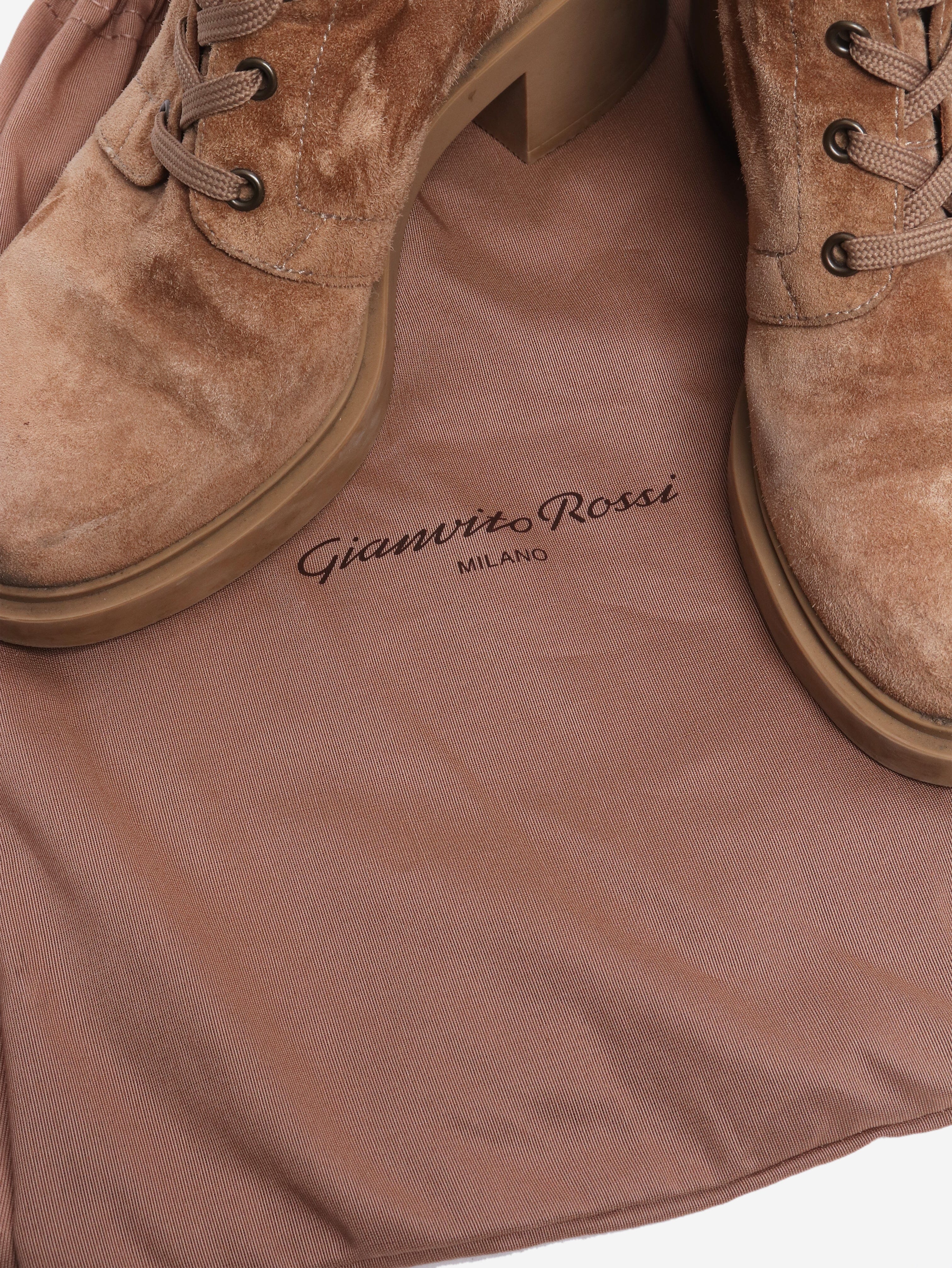 Camel Foster boots - size EU 38.5 Boots Gianvito Rossi 