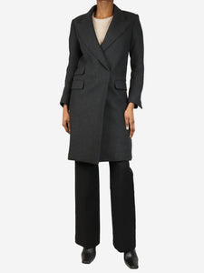 Stella McCartney Grey wool coat - size UK 2