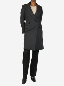 Stella McCartney Grey wool coat - size UK 2