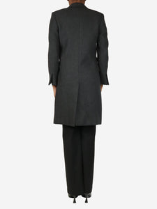 Stella McCartney Grey wool coat - size UK 2