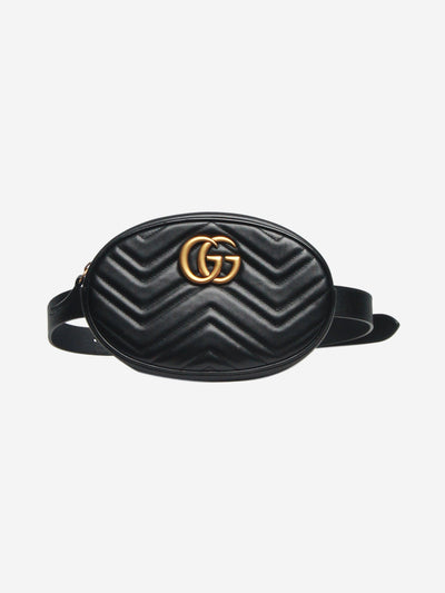 Black GG Marmont belt bag Cross-body bags Gucci 