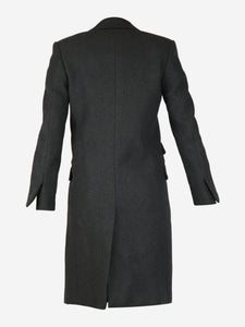 Stella McCartney Grey wool coat - size UK 2