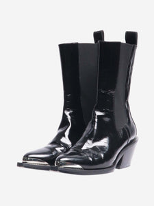 Dorothee Schumacher Black Chelsea boots - size EU 38