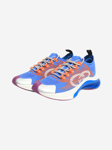 Gucci Blue run knit technical sneakers - size EU 36.5