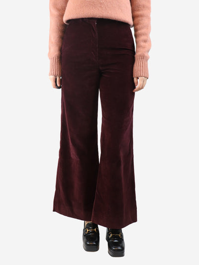 Mulberry Flint corduroy trousers - size UK 8 Trousers Aime 