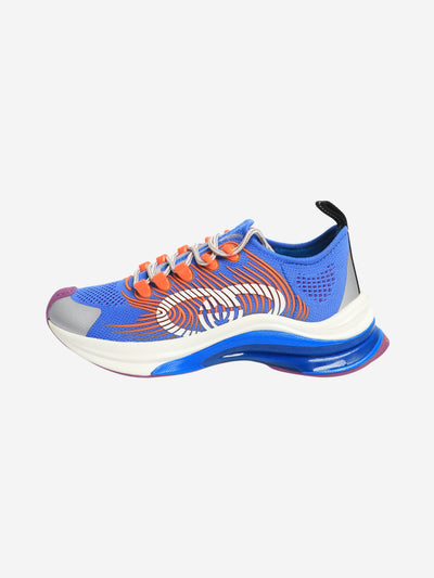 Blue run knit technical sneakers - size EU 36.5 Trainers Gucci 