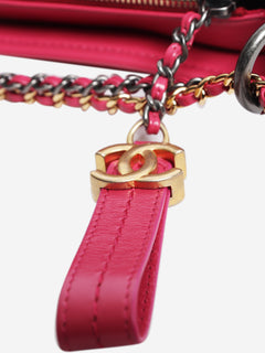 Pink 2017 small sequin Gabrielle bag