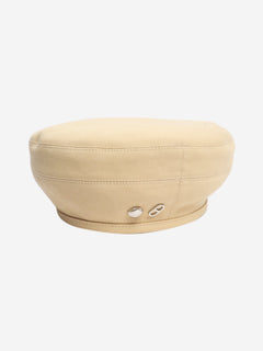 Beige canvas beret Hats Hermes 