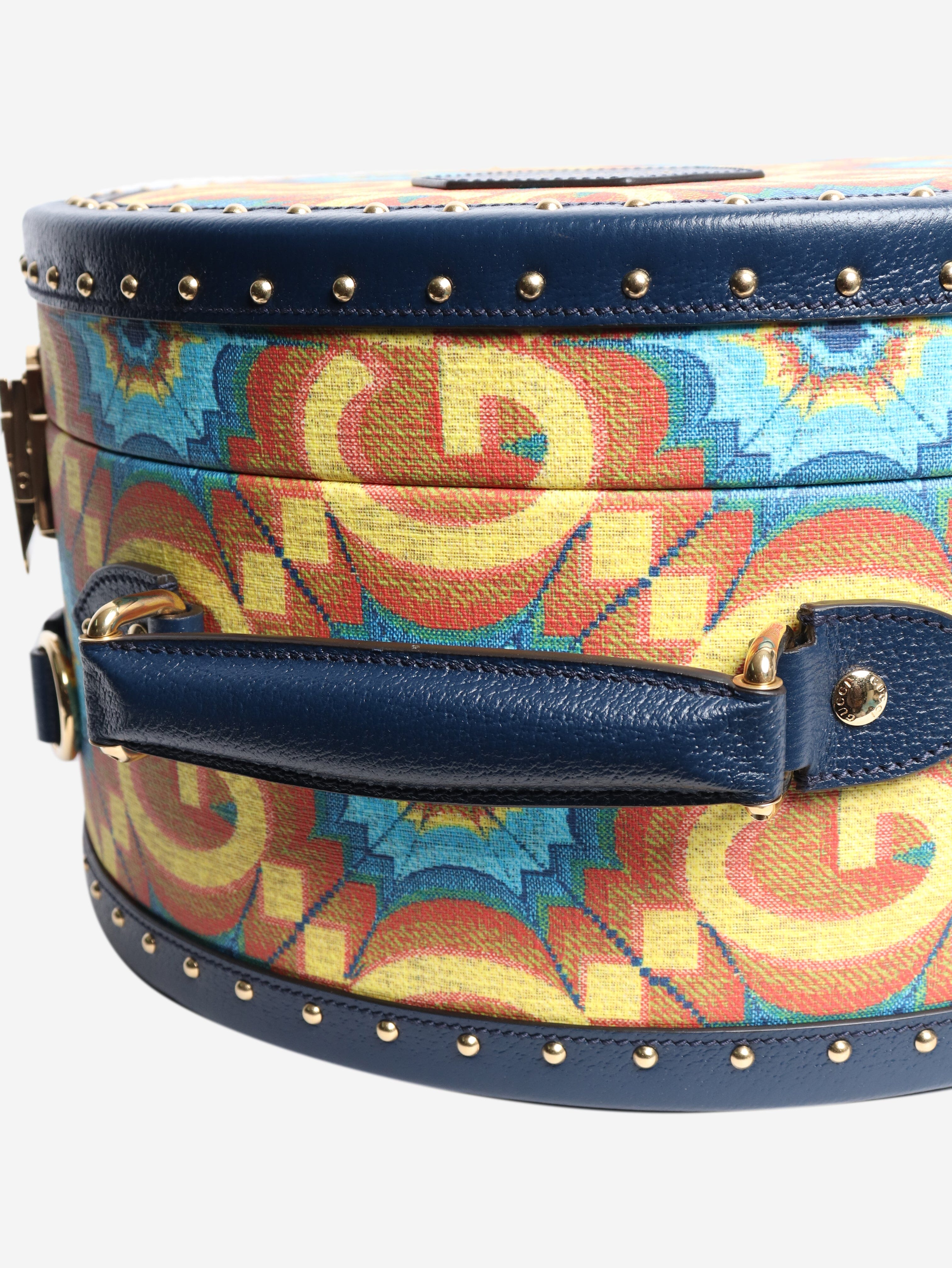 Orange GG Kaleidoscope beauty trunk Shoulder bags Gucci 
