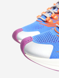 Gucci Blue run knit technical sneakers - size EU 36.5