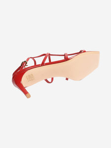Gianvito Rossi Nuit rouge Mondry 55 kitten heels - size EU 41