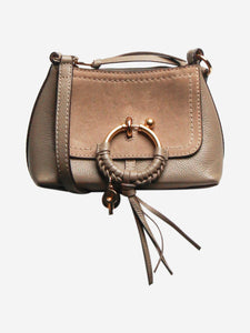 See By Chloe Grey micro Joan crossbody bag