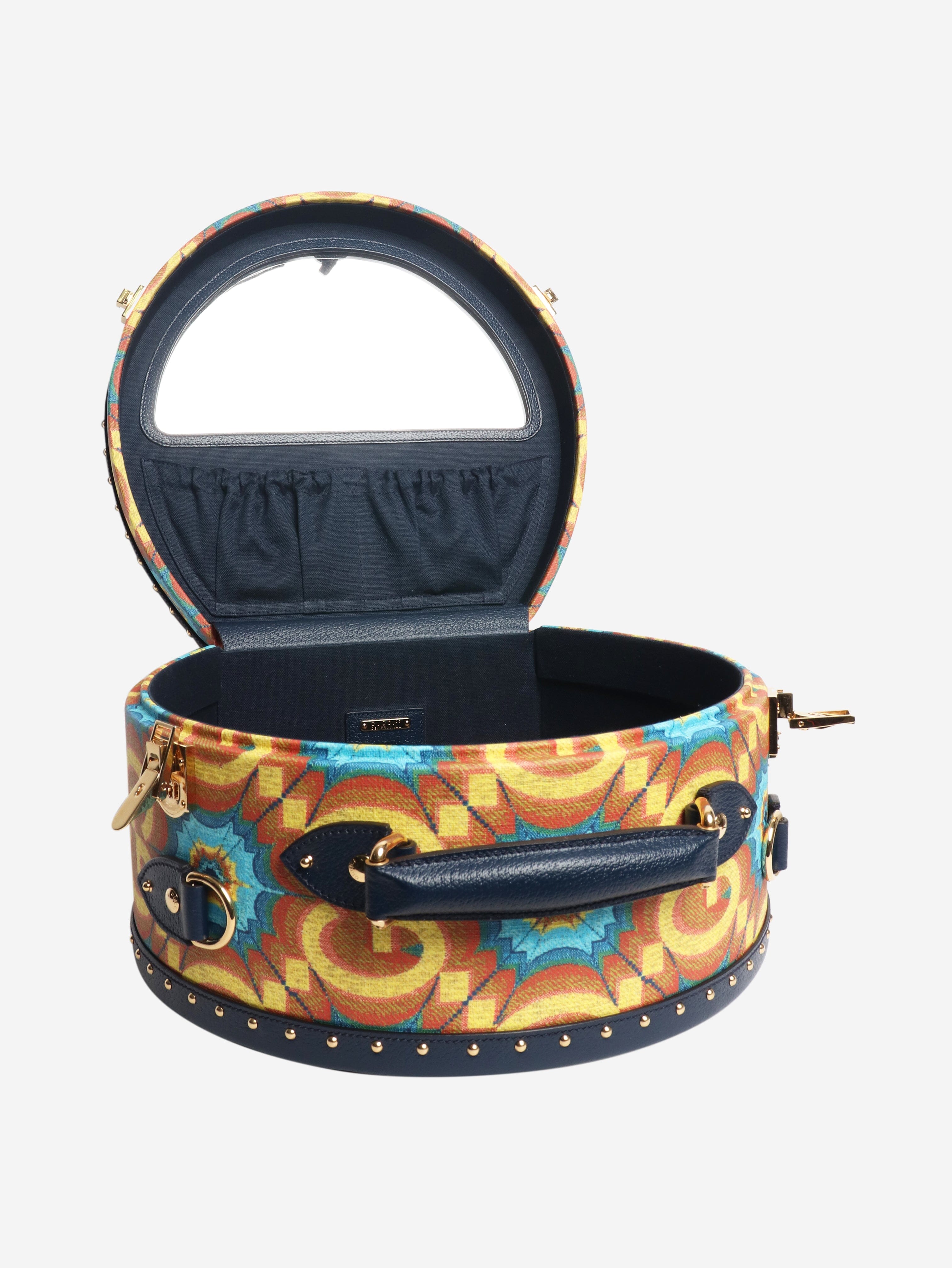 Orange GG Kaleidoscope beauty trunk Shoulder bags Gucci 