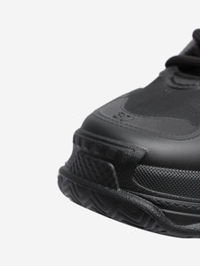 Balenciaga Black trainers - size EU 37 (UK 4)