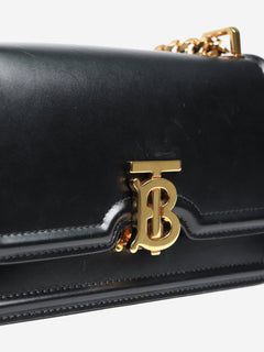 Black mini leather TB Bag Shoulder bags Burberry 