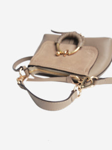 See By Chloe Grey micro Joan crossbody bag